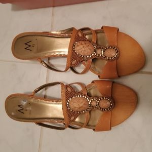 Marinelli slip on sandles